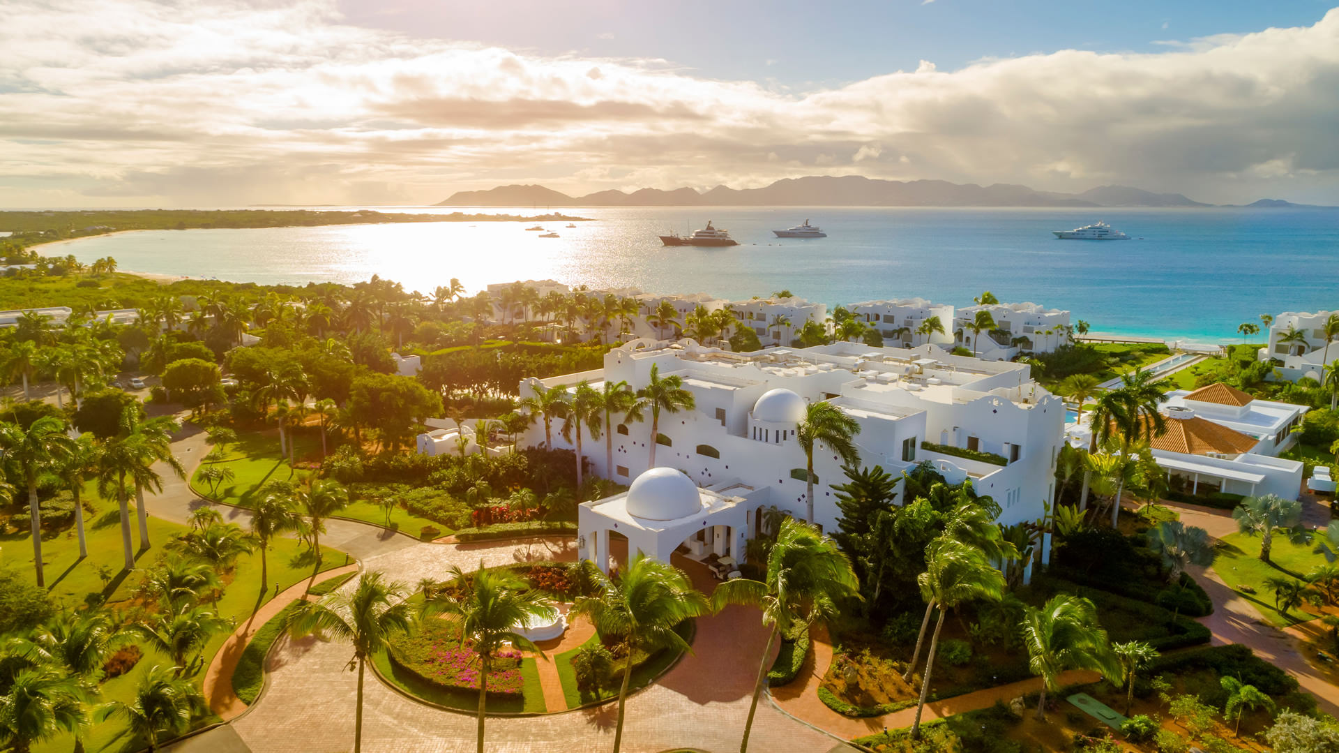 Aurora Anguilla pool and beachfront