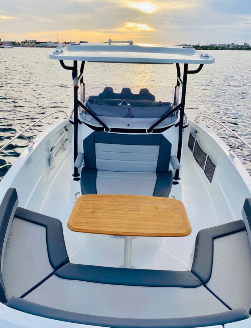 On board the Island Life private charter Anguilla
