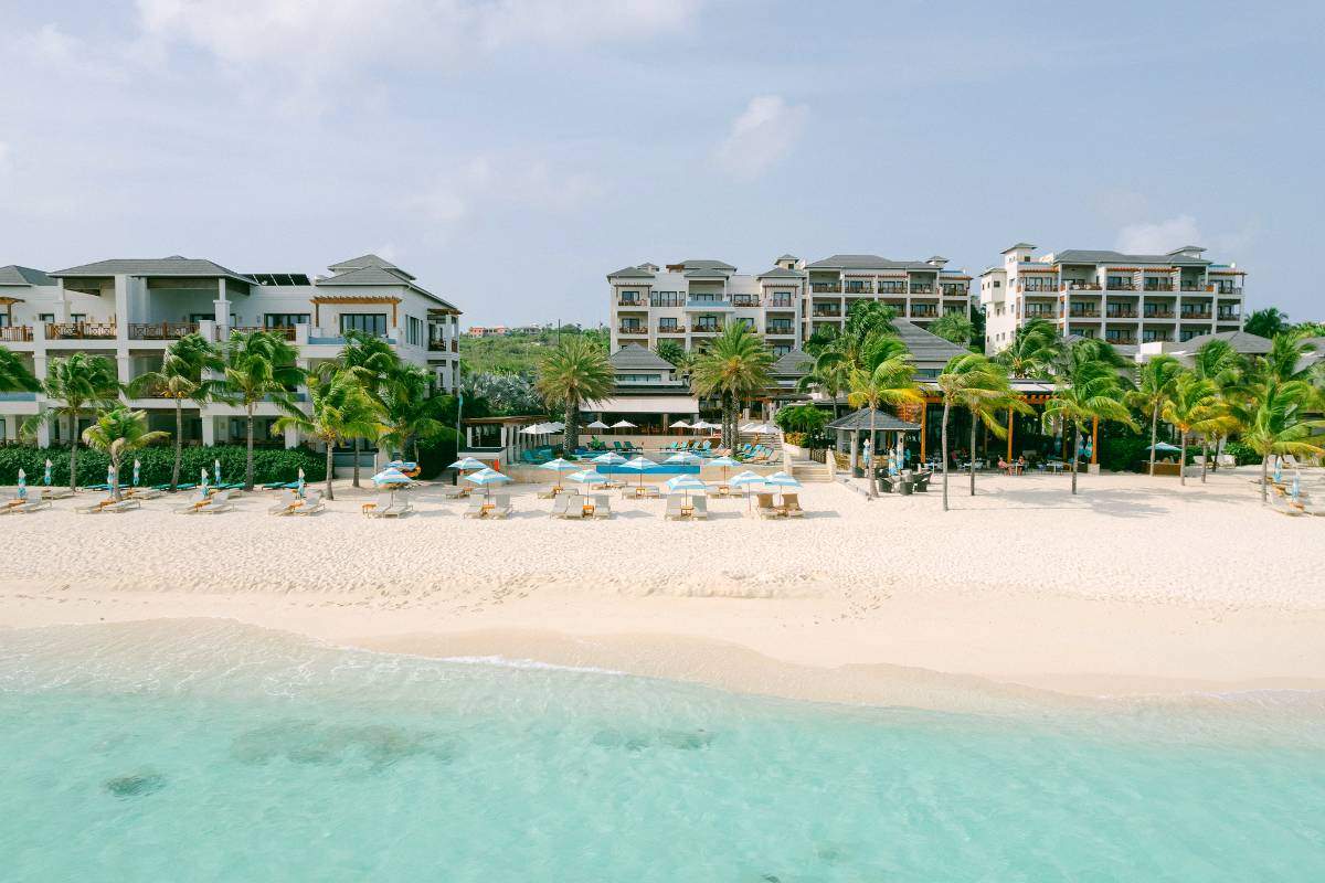 Zemi Beach House pool and beachfront